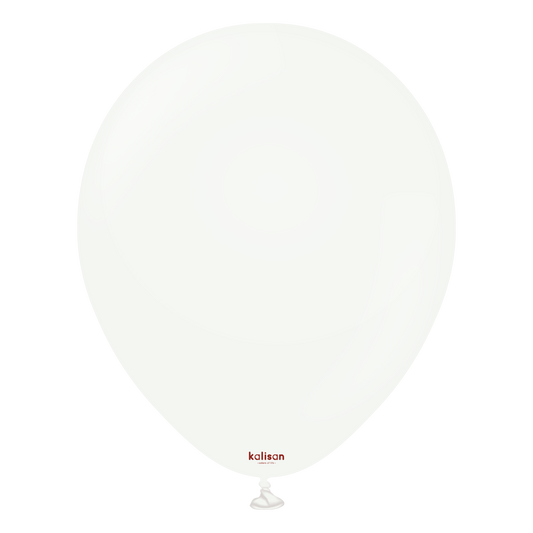 Kalisan White Latex Balloons
