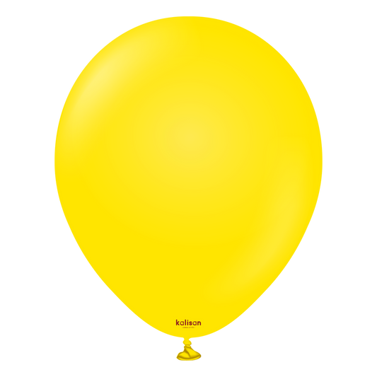Kalisan Yellow Latex Balloons