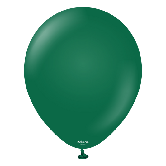 Kalisan Dark Green Latex Balloons