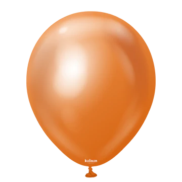 Kalisan Mirror Chrome Copper Latex Balloons