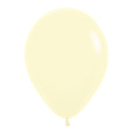 Sempertex Pastel Matte Yellow Balloons