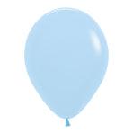 Sempertex Pastel Matte Blue Balloons