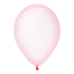 Sempertex Crystal Pastel Pink Latex Balloons