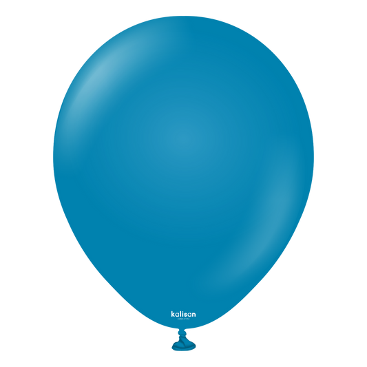 Kalisan Deep Blue Latex Balloons