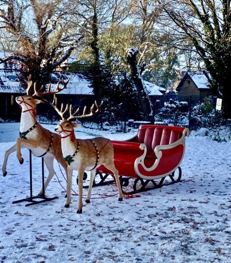 Santa Sleigh Prop Hire