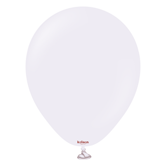Kalisan Macaron Pale Lilac Latex Balloons