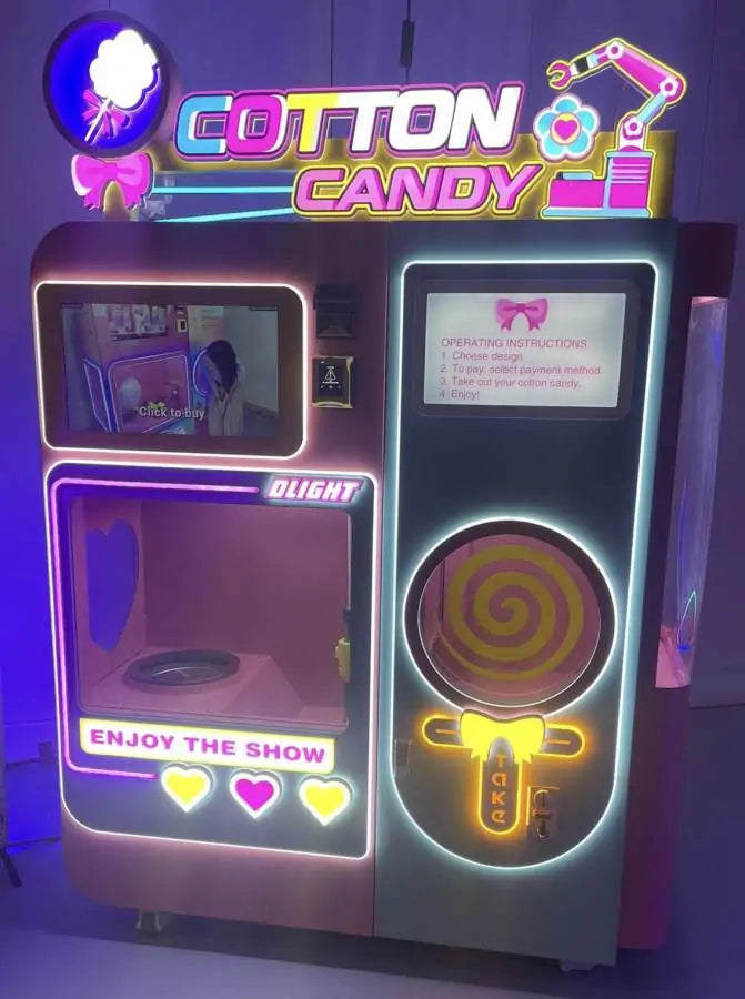 Candy Floss Vending Machine Hire