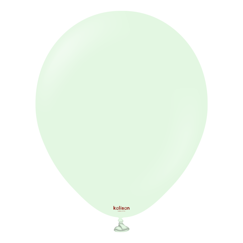 Kalisan Macaron Pale Green Latex Balloon