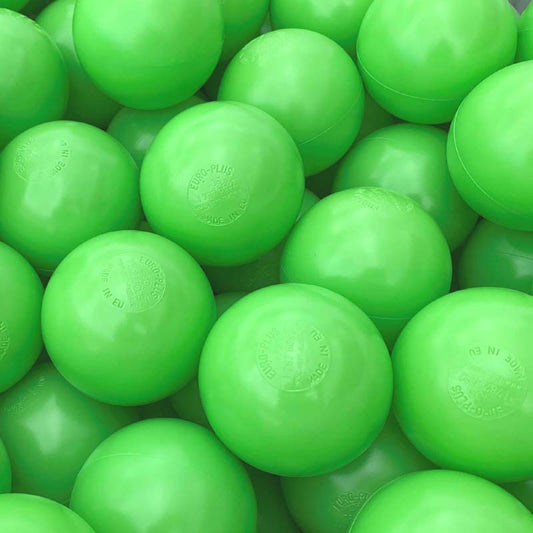 80mm Apple Green Ball Pit Balls (500)
