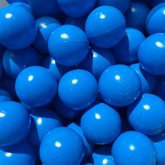 80mm Blue Soft Play Balls (500)