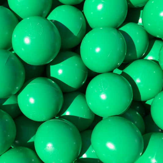 80m Green Soft Play Balls (500)
