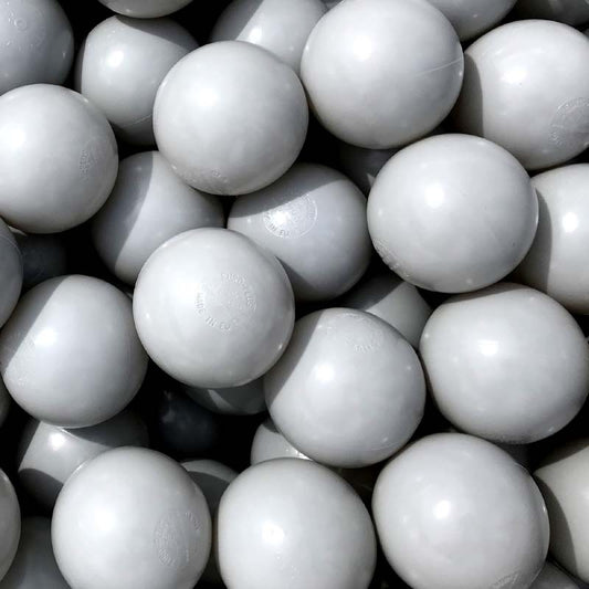 80mm Grey Soft Play Balls (500)