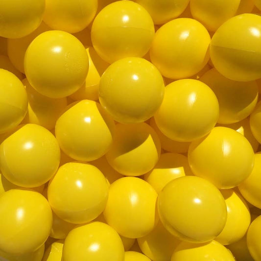 80mm Yellow Soft Play Balls (500)