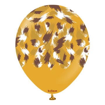 Kalisan Safari Savanna Mustard Latex Balloons
