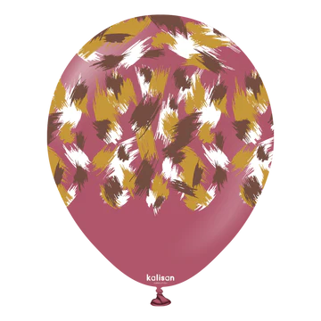 Kalisan Safari Savanna Wild Berry Latex Balloons