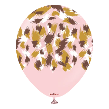 Kalisan Safari Savanna Macaron Pink Latex Balloons