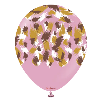 Kalisan Safari Savanna Dusty Rose  Latex Balloons