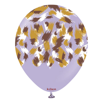 Kalisan Safari Savanna Lilac  Latex Balloons