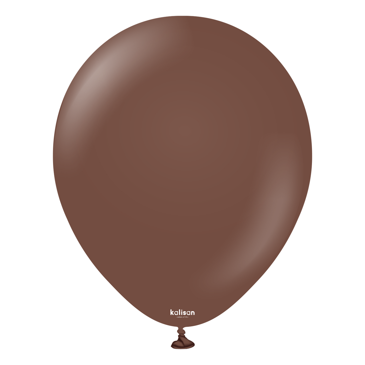 Kalisan Chocolate Brown Latex Balloons