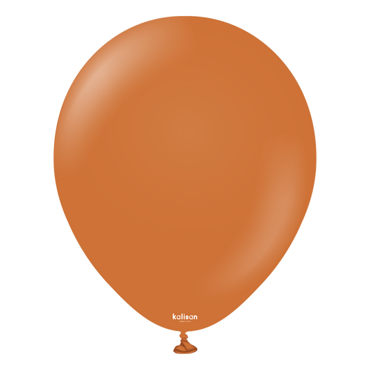 Kalisan Caramel Brown Latex Balloons