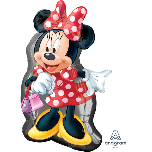 Minnie Mouse SuperShape Foil Balloons 19"/48cm w x 32"/81cm h P38