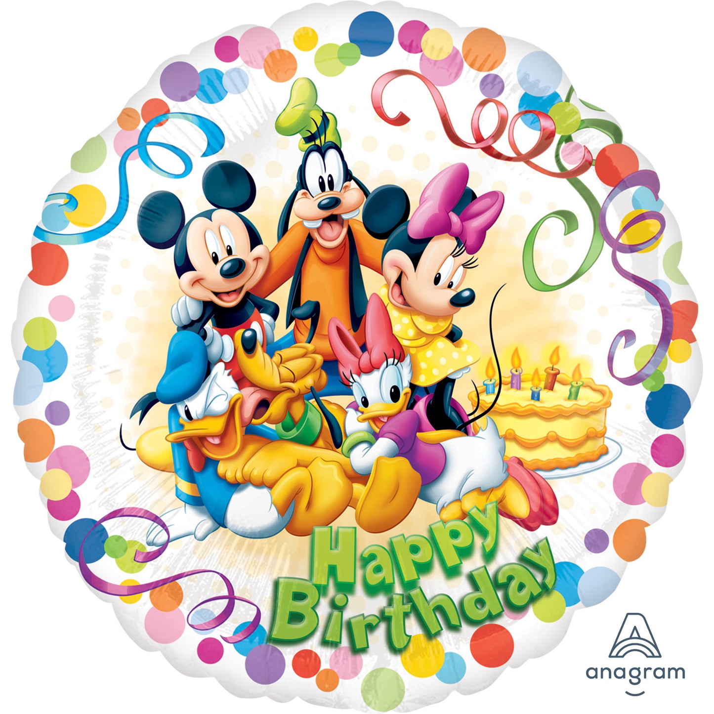 Mickey Mouse & Friends Party Standard HX Foil Balloons S60