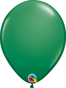 Qualatex Standard Green Latex Balloons