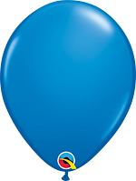 Qualatex Standard Dark Blue Latex Balloons – Props and Balloons