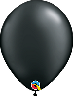 Qualatex Radiant Pearl Onyx Black latex Balloons