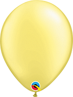 Qualatex Pastel Pearl Lemon Chiffon Latex Balloons
