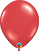 Qualatex Jewel Ruby Red Latex Balloons