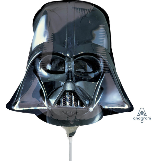 Star Wars Darth Vader Helmet Mini Shape Foil Balloons A30