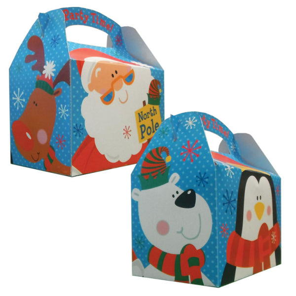Christmas Penguin & Santa Party Boxes