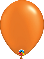 Qualatex Radiant Pearl Mandarin Orange Latex Balloons