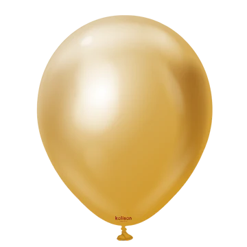 Kalisan Mirror Chrome Gold Balloons