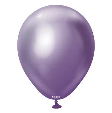 Kalisan Mirror Chrome Violet latex Balloons