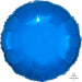 Anagram Metallic Blue Circle Standard Unpackaged Foil Balloons S15 - 1 PC