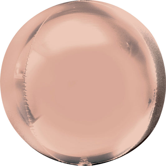 Rose Gold Orbz Foil Balloon (15")