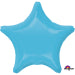 Anagram Caribbean Blue Star Standard Unpackaged Foil Balloons S15 - 1 PC