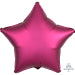 Anagram Pomegranate Star Satin Luxe Standard HX Unpackaged Foil Balloons S15 - 1 PC