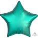 Anagram Jade Star Satin Luxe Star Standard HX Unpackaged Foil Balloons S15 - 1 PC