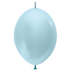 Sempertex Link-O-Loon Satin Blue Latex Balloons