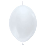 12" Crystal Clear Link-O-Loons Sempertex Latex Balloons
