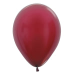 Sempertex Metallic Solid Burgundy Balloons