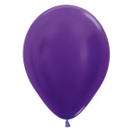 Sempertex Metallic Solid Violet Balloons