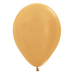 Sempertex Metallic Gold Balloons