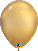 Qualatex Chrome Gold Latex Balloons