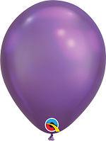 Qualatex Chrome Purple Latex Balloons