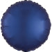 Anagram Navy Circle Satin Luxe Standard HX Unpackaged Foil Balloons S15 - 1 PC