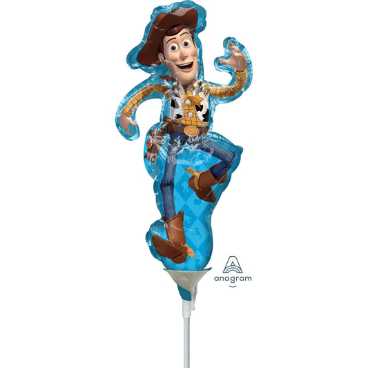 Toy Story 4 Woody MiniShape Foil Balloons A30